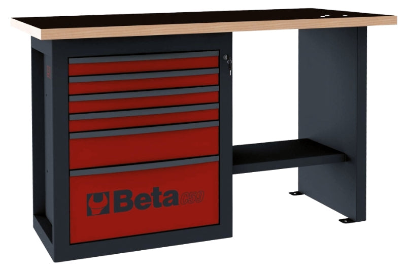 C59C-A-"ENDURANCE" WORKBENCH 6 DRAWERS