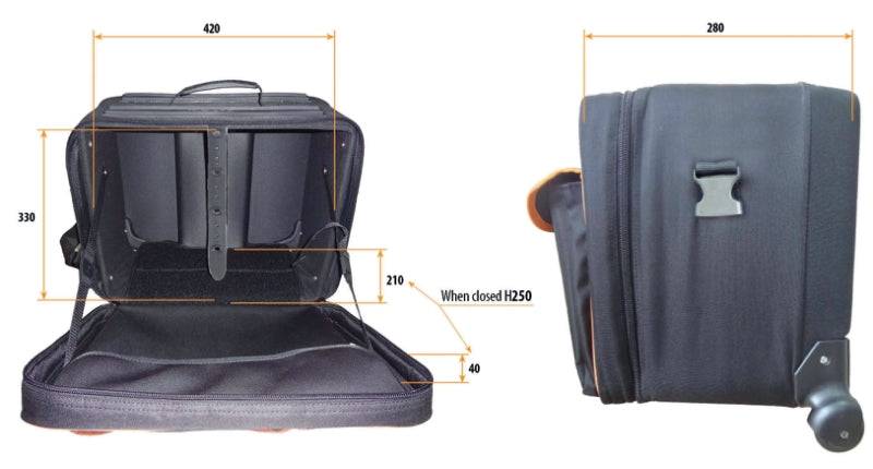 2108VU/1-TROLLEY WITH 45 PCS