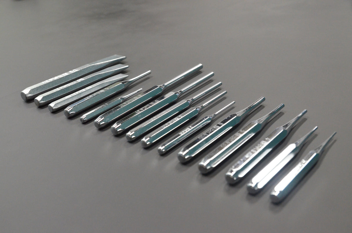 15 pc Punch and Chisel Set