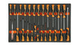 M195-SOFT THERMOFORM. TRAY WITH 25 TOOLS