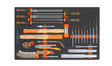 M230-SOFT THERMOFORM. TRAY WITH 25 TOOLS