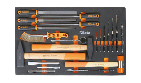 M231-SOFT THERMOFORM. TRAY WITH 22 TOOLS