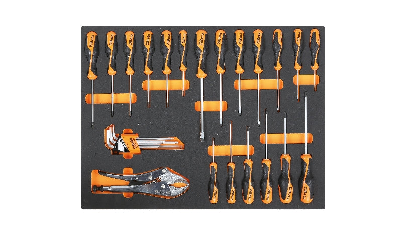 MB45-SOFT THERMOFORM. TRAY WITH 29 TOOLS