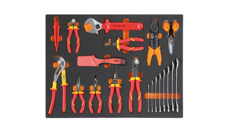 MB64-SOFT THERMOFORM. TRAY WITH 20 TOOLS