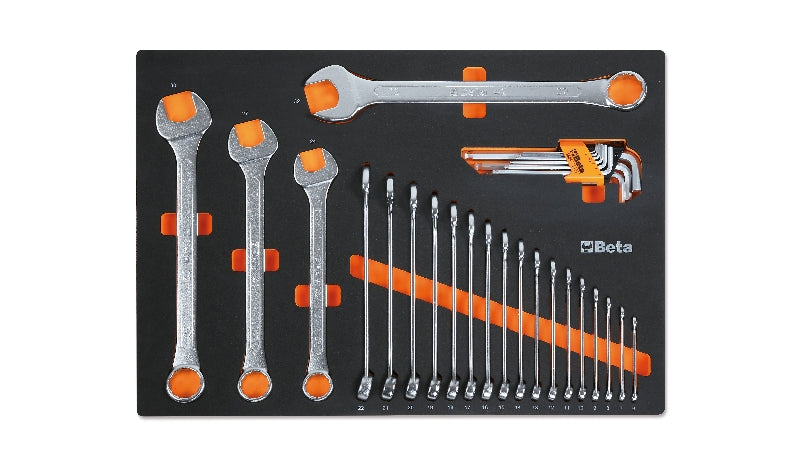 MM11-SOFT THERMOFORM. TRAY WITH 30 TOOLS