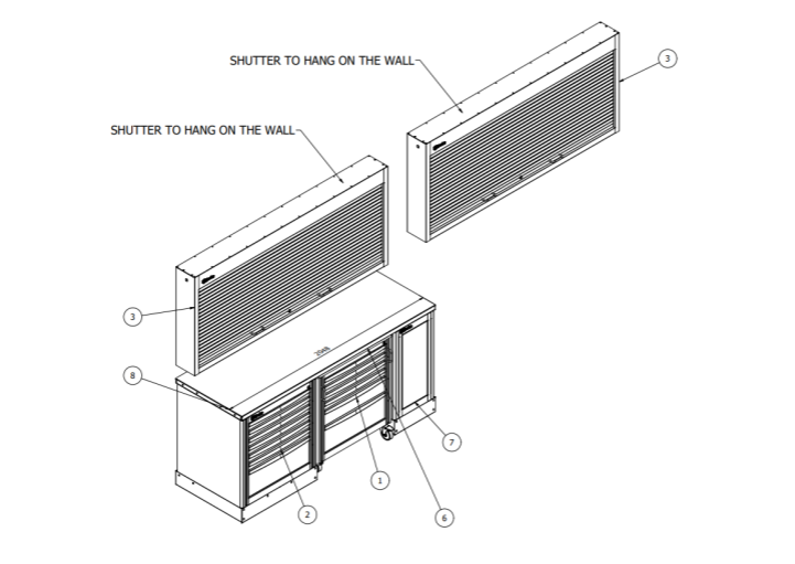 23CL040 Ducati Branded Furniture Assembly