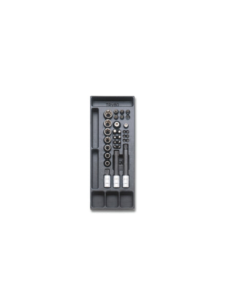 T112-HARD THERMOFORM. TRAY WITH 32 TOOLS