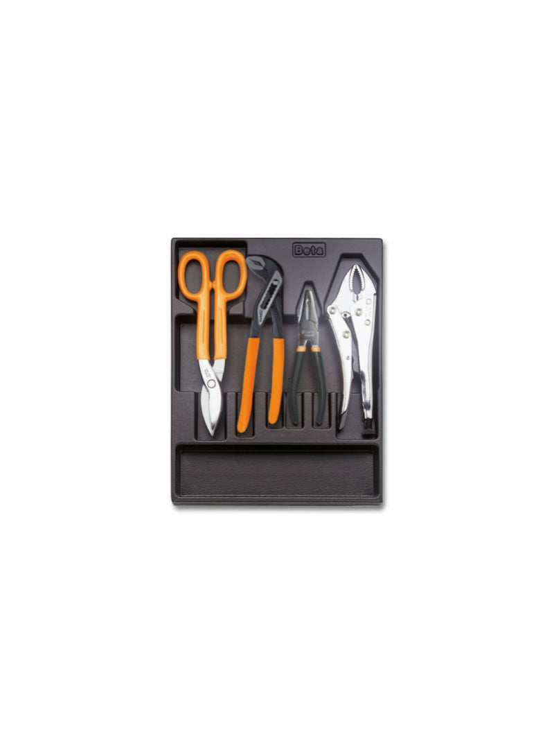 T144-HARD THERMOFORMED TRAY WITH 4 TOOLS