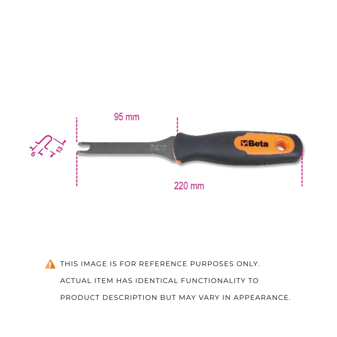1479 V/13-TRIM PIN REMOVER STEEL BLADE