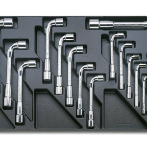 Single modules in hard thermoformed tray with tools