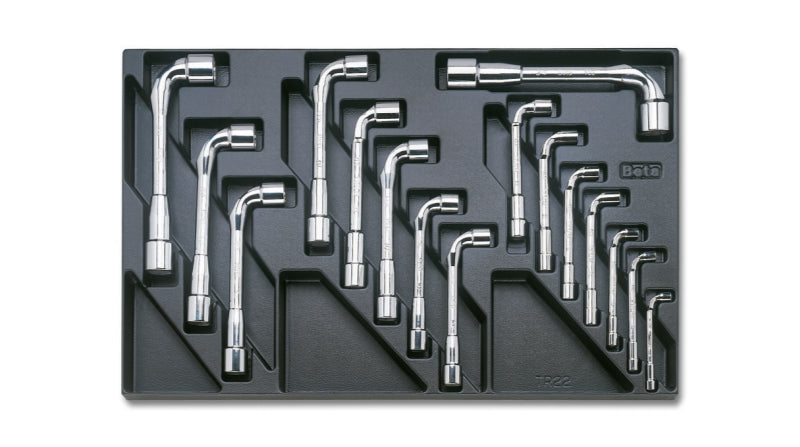 Single modules in hard thermoformed tray with tools