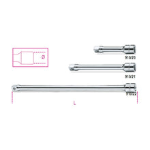 910/21K-3/8" DRIVE EXTENSION BARS