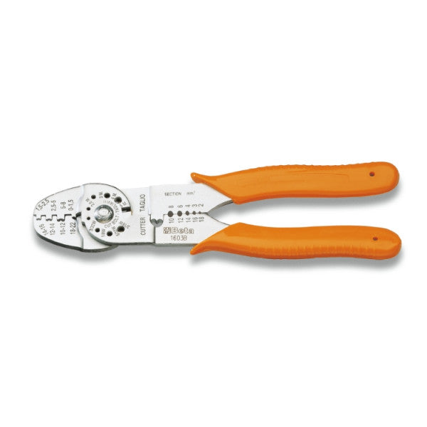 1603BK-CRIMPING PLIERS IN BLISTER