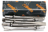 1940/S5-SET 5 CHISELS FOR AIR HAMMERS