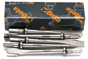 1940/S5-SET 5 CHISELS FOR AIR HAMMERS