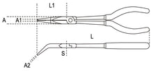 1009L/B-CURVED EXTRA LONG NOSE PLIERS