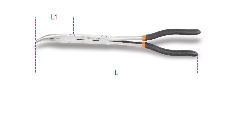 1009L/DP-EXTRA-LONG KNURLED DOUB.PLIERS