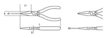 1010 160-LONG ROUND KNURLED NOSE PLIERS