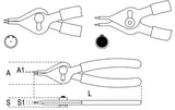 1039 150-STRAIGHT POINT PLIERS