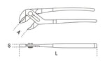 1046BA 250-SPARK-PROOF SLIP JOINT PLIERS