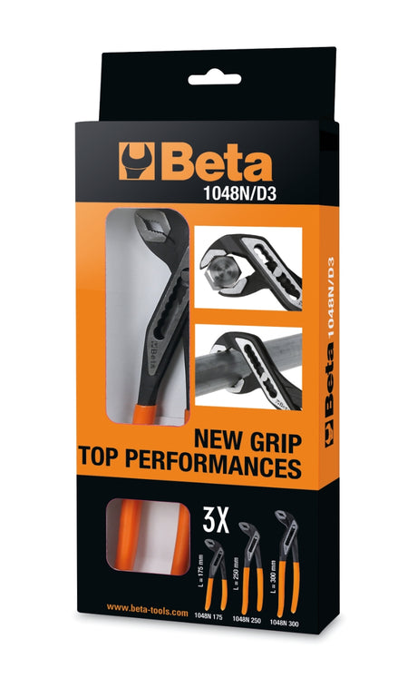 1048N/D3-SET OF SLIP JOINT PLIERS