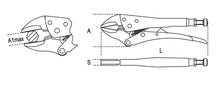 1055D 195-ADJUSTABLE SELF-LOCKING PLIERS