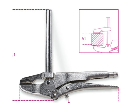 1059 160-ADJUSTABLE SELF-LOCKING PLIERS