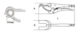 1061 275-PLIERS FORK-TYPE JAWS