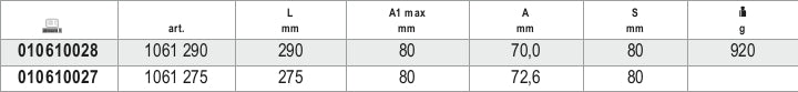 1061 275-PLIERS FORK-TYPE JAWS