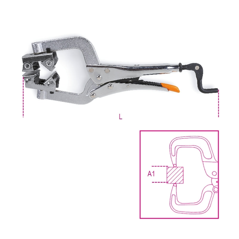 1067 285-ADJUSTABLE SELF-LOCKING PLIERS