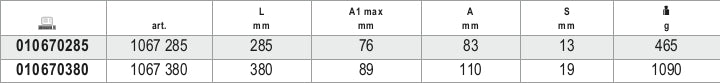 1067 285-ADJUSTABLE SELF-LOCKING PLIERS