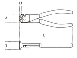 1088BM-HS 160-HEAVY DUTY CUTTING NIPPERS