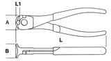 1088MQ 160-END CUTTING NIPPERS