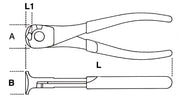 1088MQ 160-END CUTTING NIPPERS