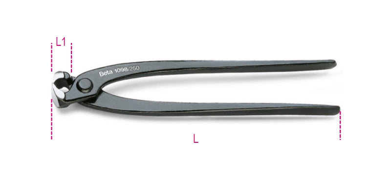 1098 190-CONSTRUCTION WORKER'S PINCERS