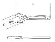 110BA 100-SPARK-PROOF ADJUSTABLE WR.