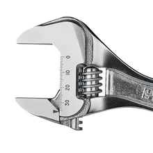 111E Adjustable wrenches with scales, chrome-plated