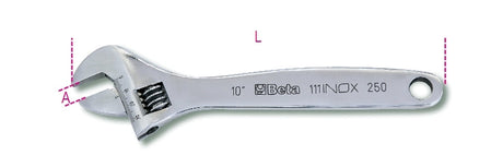 111INOX 150-ADJUSTABLE WRENCHES