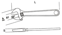 111INOX 150-ADJUSTABLE WRENCHES