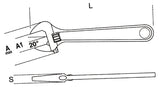 111INOX 150-ADJUSTABLE WRENCHES