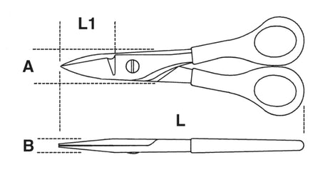 1127-TELEPHONE ENGINEERS SCISSORS