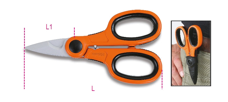 1128BCX-ELECTRICIAN'S SCISSORS