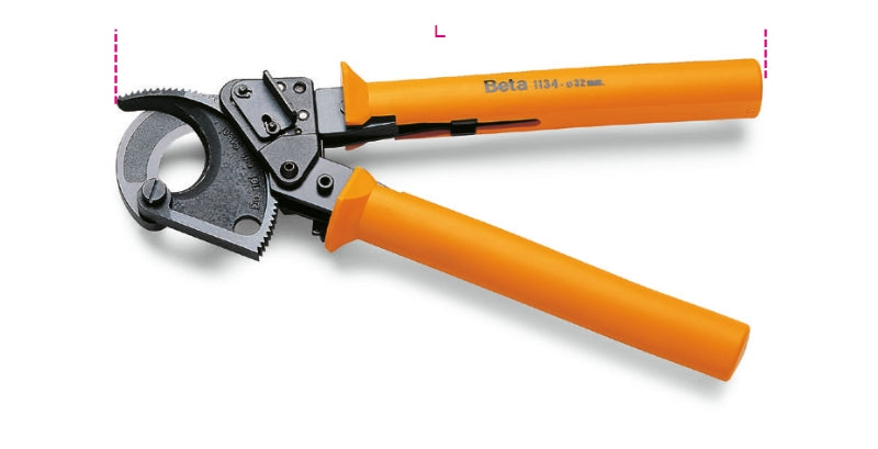 1134 35-RATCHET CABLE CUTTERS