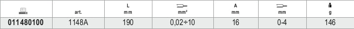 1148A-WIRE STRIPPING PLIERS PROFESSION.