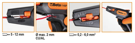 1148P-WIRE STRIPPING PLIERS SELF-ADJUST.