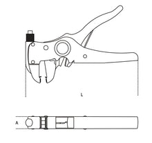 1149F-FRONT WIRE STRIPPING PLIERS