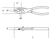 1153 200-ADJUSTABLE PLIERS TWO POSITIONS