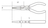 1162BA 150-SPARK-PROOF FLAT NOSE PLIERS