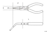 1164 200-E.LONG BENT FLAT NOSE PLIERS