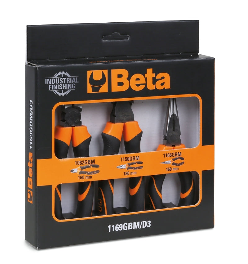 1169GBM/D3-SET OF PLIERS AND NIPPERS